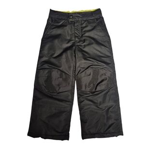 Swiss Tech Kids‎ Snow Pants XS 4-5 Black Insulated Ski Snowboard Winter Pants